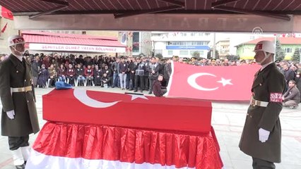 Şehit Uzman Çavuş Ali Yılmaz Son Yolculuğuna Uğurlandı (1)
