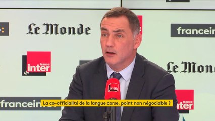 Gilles Simeoni : "La coofficialité est un garantie de survie et de développement "