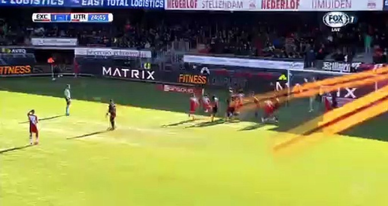 Mark van der Maarel GOAL HD - Excelsior 1-1 Utrecht 04.02.2018