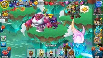 Monster Legends: Teashire level 1 to 90 - Combat dungeon