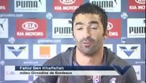 Conférence de presse Fahid Ben Khalfallah avant Valenciennes vidéo