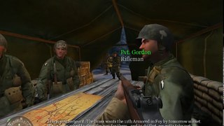 Call of Duty 1: United Offensive, full walkthrough on Veteran, Part 2 - U.S. Campaign: Crossroads