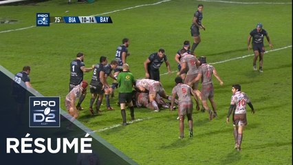 PRO D2 - Résumé Biarritz-Bayonne: 17-14 - J22 - Saison 2017/2018