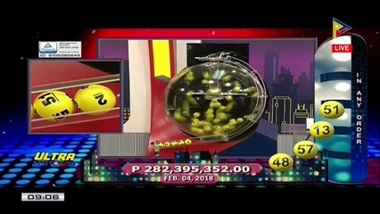 PCSO 9 PM Lotto Draw, February 4, 2018