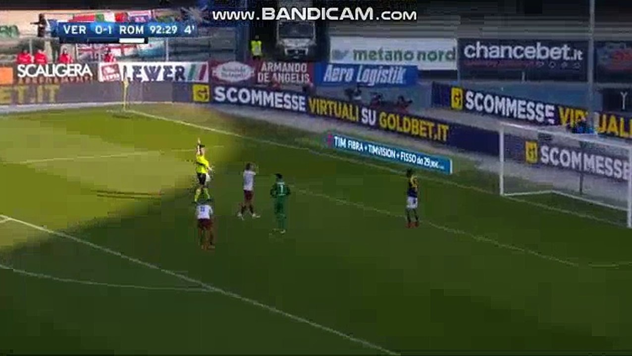 Kervin Strootman Missed 1 on 1 Chance HD - Verona 0-1 AS Roma 04.02.2018