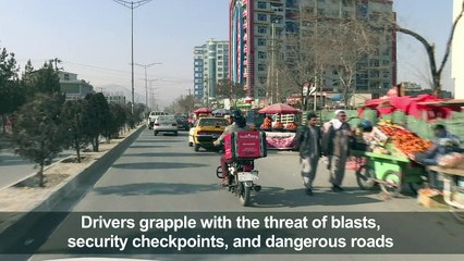 Afghan delivery men feel pressure as online sales rise