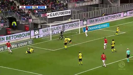 Banggaard P. (Own goal) Goal HD - AZ Alkmaar	1-0	Roda 04.02.2018