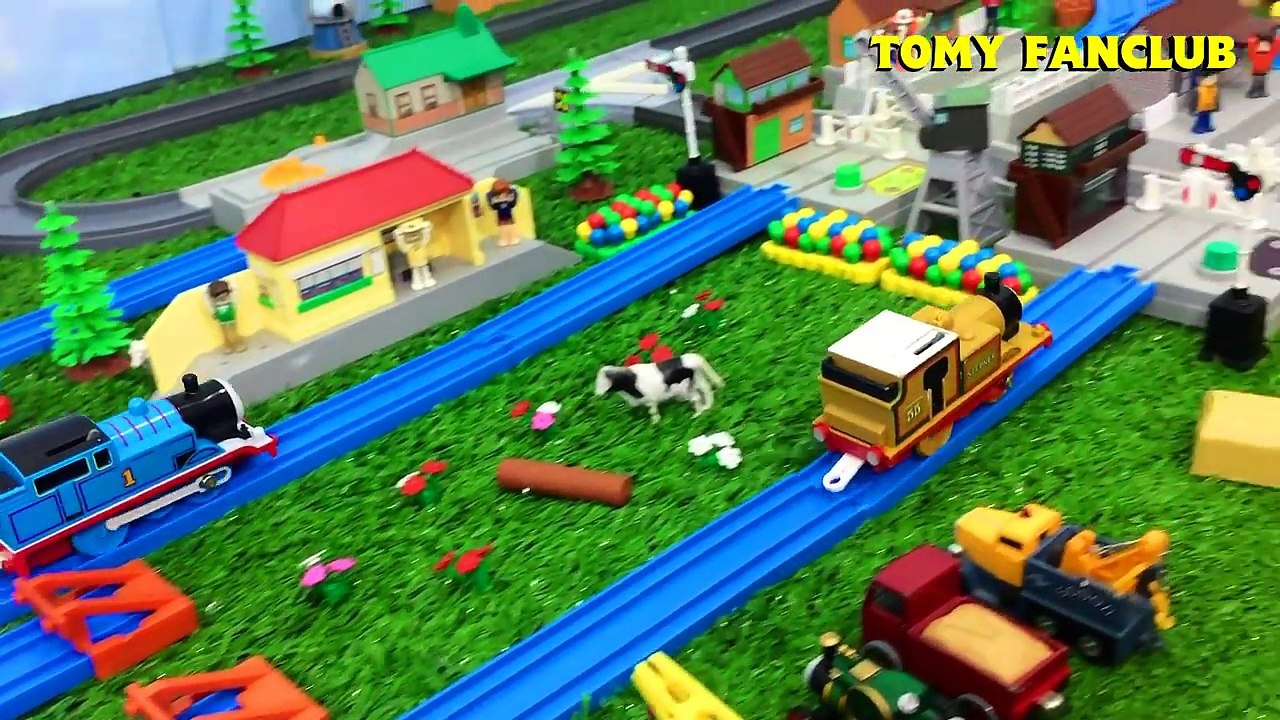 THOMAS AND FRIENDS THE GREAT RACE #15 TRACKMASTER NEW ENGINE WHIFF | TOMY FANCLUB