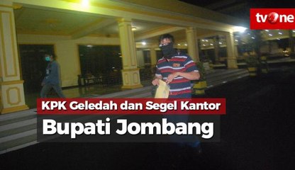 KPK Geledah dan Segel Kantor Bupati dan Dinkes Jombang