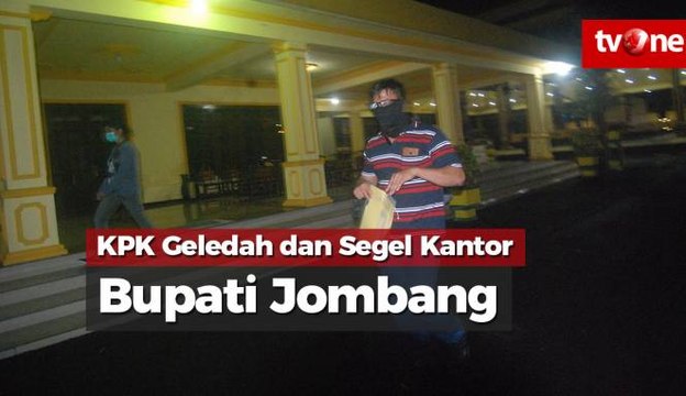 KPK Geledah dan Segel Kantor Bupati dan Dinkes Jombang