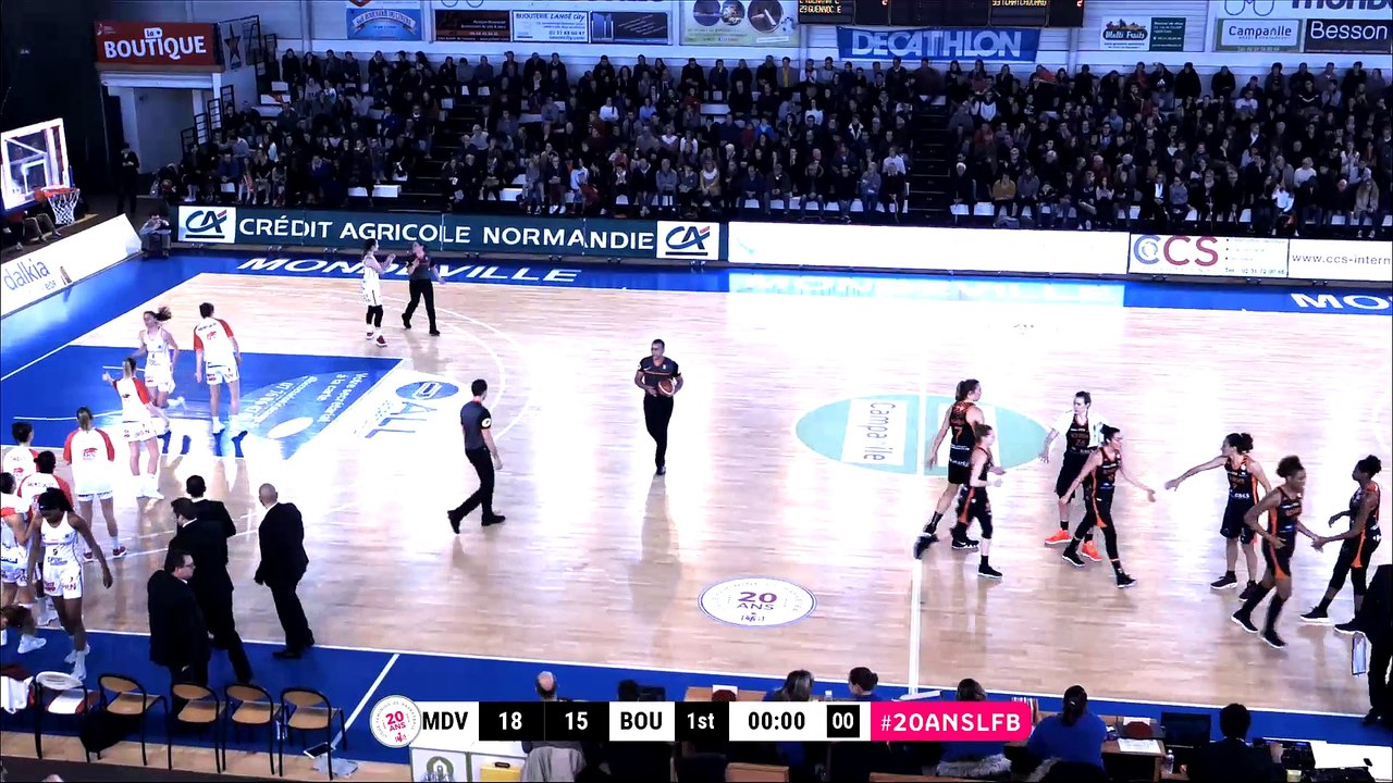 LFB 17/18 - J14 : Mondeville - Bourges