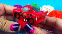 PlayDoh Egg Surprise Toy Unboxing Disney CARS Lightning Mcqueen Frozen Elsa Jasmine Paw Patrol