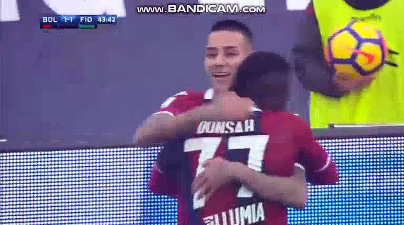 Erick Pulgar Corner Goal HD - Bologna 1-1 Fiorentina 04.02.2018