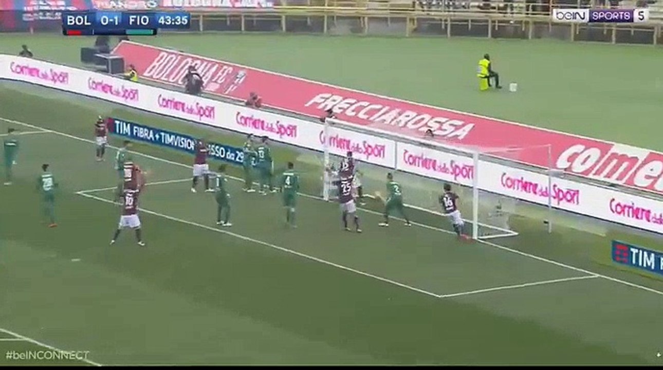Erick Pulgar Goal HD - Bologna	1-1	Fiorentina 04.02.2018