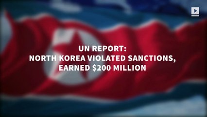 UN Report: North Korea Violated Sanctions, Earned $200 Million