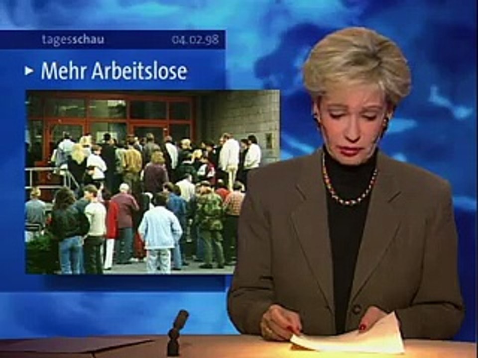 Tagesschau | 04. Februar 1998 20:00 Uhr (mit Dagmar Berghoff) | Das Erste