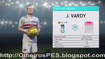 PES 2018 - Combinação de Olheiros para contratar J. Vardy do East Midlands