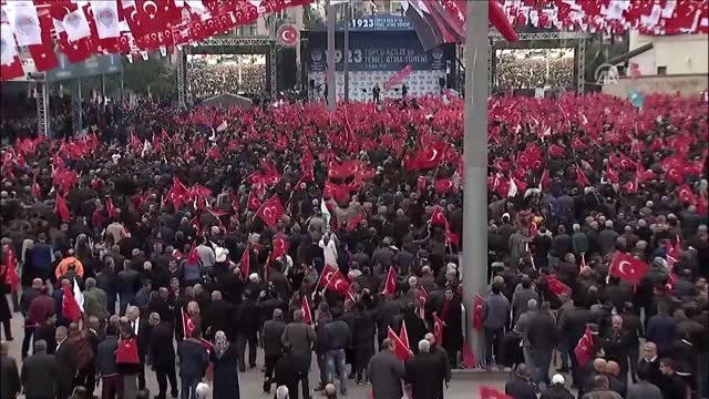 MHP Genel Başkanı Bahçeli, 1923 Projenin Toplu Açılış ve Temel Atma Töreni Ne Katıldı