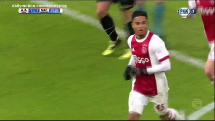 Donny van de Beek Goal HD - Ajax 1 - 1 Breda - 04.02.2018 (Full Replay)