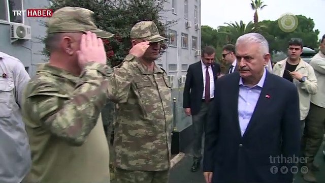 Başbakan Binali Yıldırım'ın sürpriz Hatay ziyareti