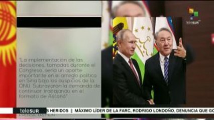 Putin destaca el avance en congreso de diálogo sirio en Sochi