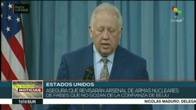 EEUU revisará arsenal de países con programas armas nucleares