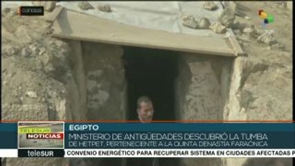 Hallan en Egipto la tumba de la sacerdotisa egipcia Hepet
