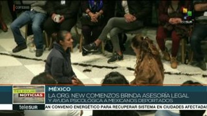 Organización civil apoya a los deportados mexicanos desde EEUU