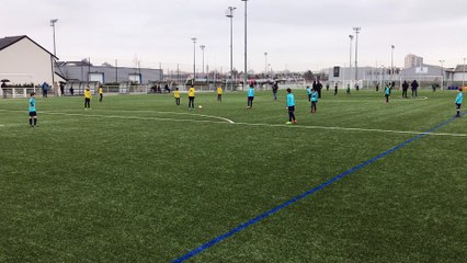 Composition équipe U11 avant le match contre Isneauville