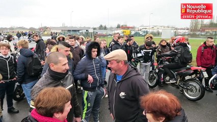 VIDEO. Montmorillon :  les motards rendent hommage à Kévin