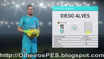 PES 2018 - Combinação de Olheiros para contratar Diego Alves do C. R. Flamengo
