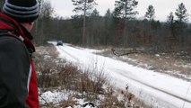 Rallye : un homme percuté par une voiture dans un virage