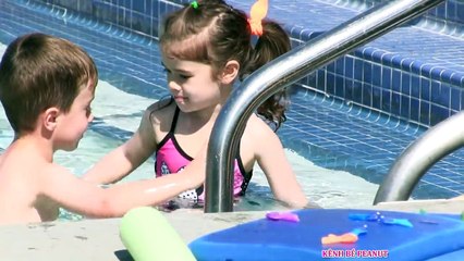 Bé Peanut Học Bơi (Phần 2) Ngày Thứ Hai Học Bơi Peanut Second Day Swimming