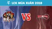 Highlights: ROX vs KT | ROX Tigers vs KT Rolster | LCK Mùa Xuân 2018