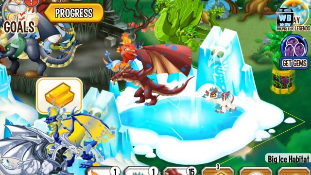 How to breed Ice & Fire Dragon 100% Real! Dragon City Mobile!