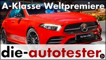 Mercedes-Benz A-Klasse - Weltpremiere des kompakten Mercedes in Amsterdam