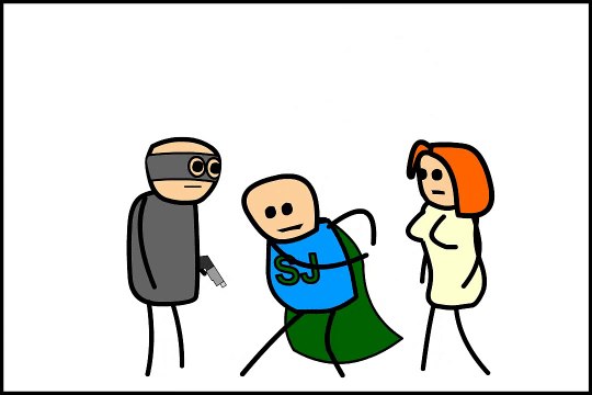 Superjerk Saves the Day- Classic Cyanide & Happiness Shorts