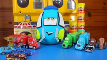 Play Doh Surprise Eggs: Disney Pixar Cars Play Doh Surprise Egg with Thomas, Shopkins by ToyRap