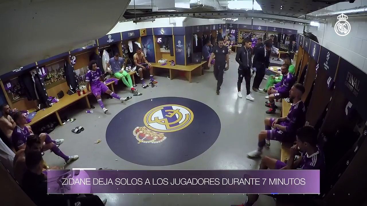 Le discours de Zidane à la mi-temps de la finale de la Ligue des Champions 2017