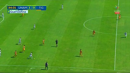 Matias Alustiza  Goal HD - Pumas UNAM 2-0 Tigres UANL 04.02.2018