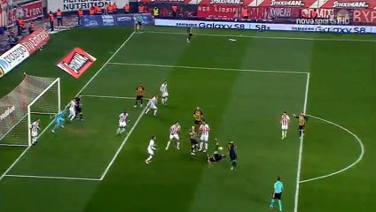 Dmytro Chygrynskiy Goal HD - Olympiakos Piraeus 1-1 AEK Athens FC 04.02.2018