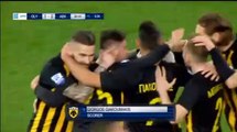 1-2 Giorgos Giakoumakis  Amazing Goal - Olympiakos Piraeus vs AEK Athens FC - 04.02.2018