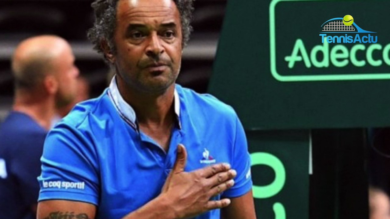 Coupe Davis 2018 - Yannick Noah : "Merci aux joueurs, c'était une très belle émotion, c'était super !"