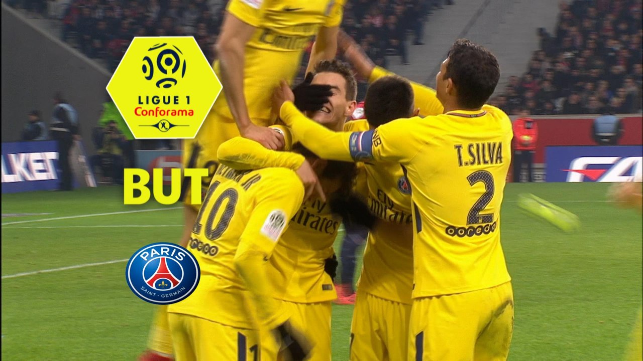 But Giovani LO CELSO (87ème) / LOSC - Paris Saint-Germain - (0-3) - (LOSC-PARIS) / 2017-18