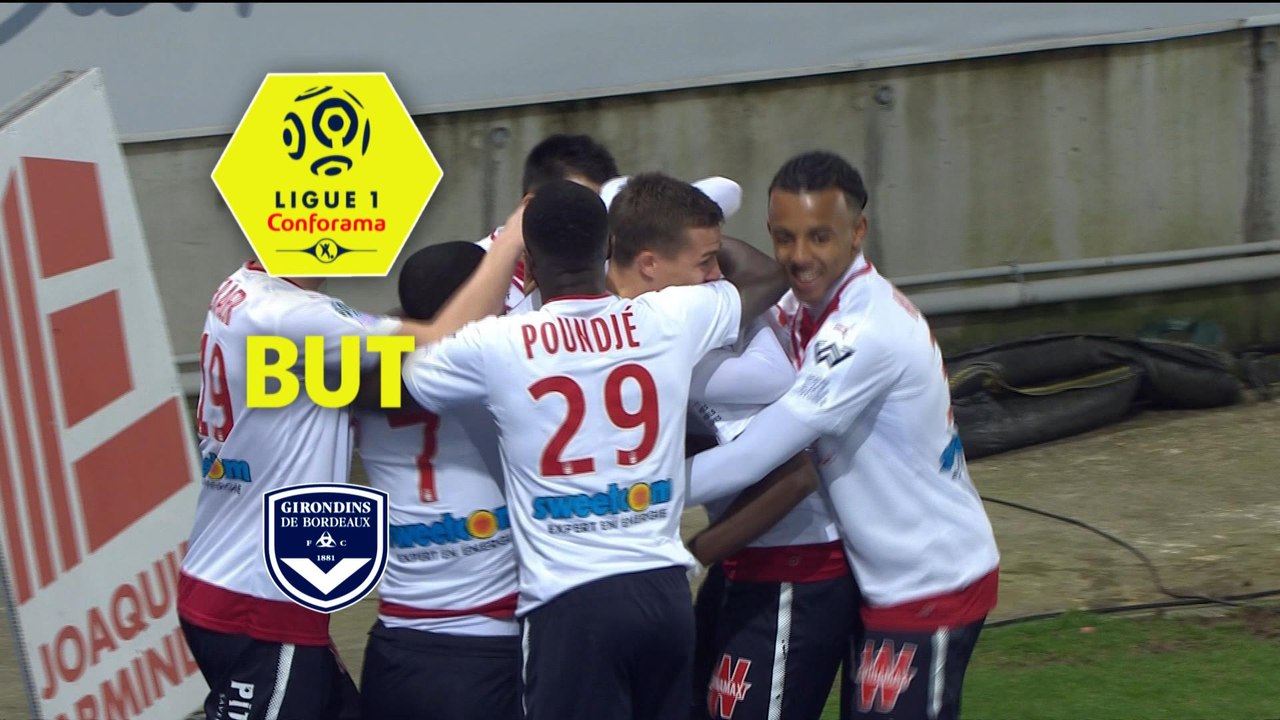 But Younousse SANKHARE (3ème) / RC Strasbourg Alsace - Girondins de Bordeaux - (0-2) - (RCSA-GdB) / 2017-18