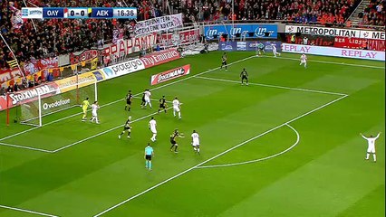 Olympiakos Piraeus 1-2 AEK Athens FC - Full Highlights 04.02.2018