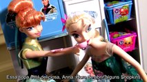 Cozinha das Princesas Anna Elsa Disney Febre Congelante ToysBR | Elsa Cooking Kitchen Toy Deluxe
