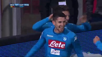 Dries Mertens Goal HD - Benevento	0-1	Napoli 04.02.2018