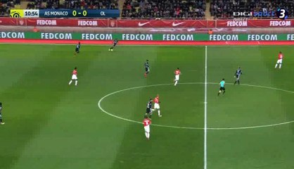 Mariano Diaz Goal - AS Monaco 0-1 Lyon 04-02-2018