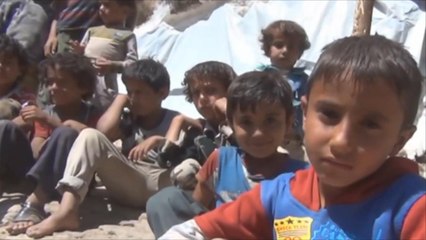 معاناة متفاقمة للنازحين في منطقة يعيس باليمن